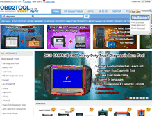 Tablet Screenshot of obd2tool.com